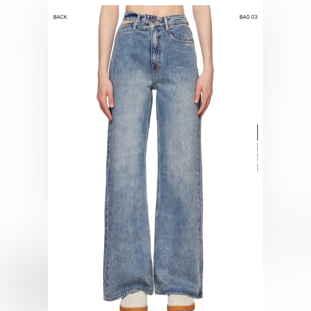 Ksubi Blue Flare & Wide Leg Jeans